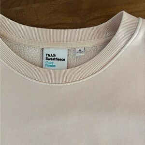 TNA Sweatfleece in Soft Cream